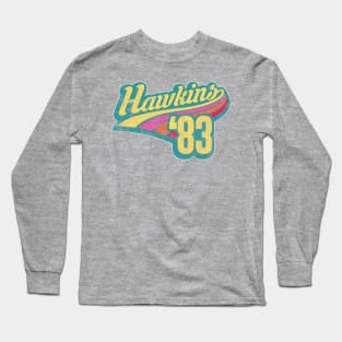 Hawkins '83 Retro Wash Long Sleeve T-Shirt